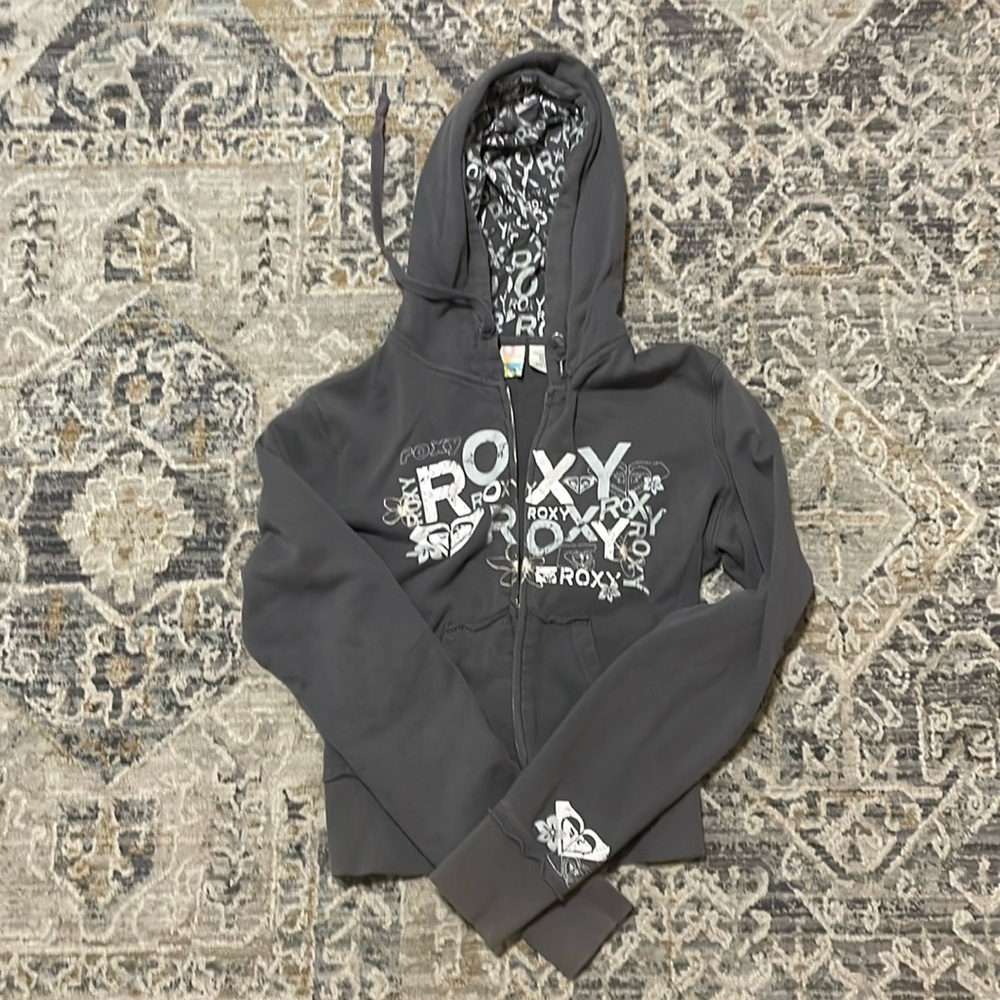 A old vintage Roxy rip up jacket in size small